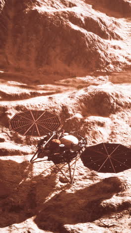 mars rover landing on the red planet