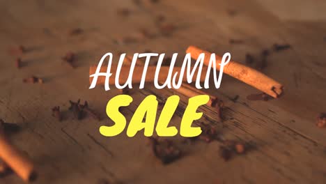 Digitally-generated-video-of-autumn-sale-4k