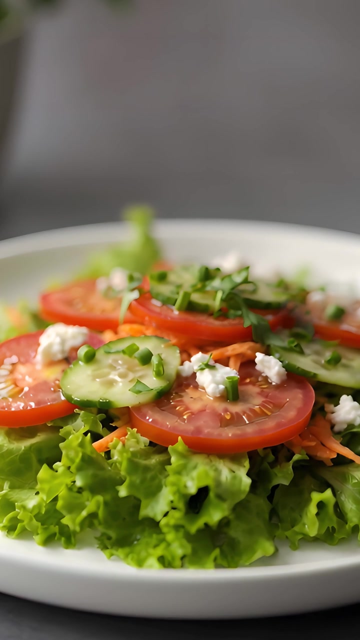 Ensalada saludable 4K