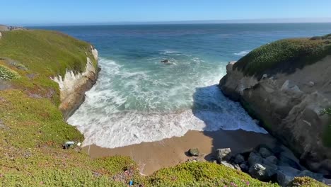 santa cruz coastal landscape, california