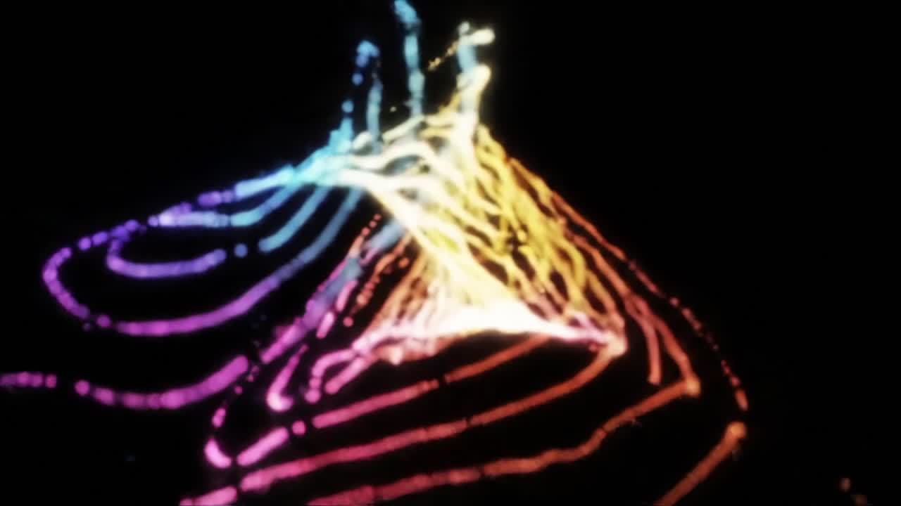 Exploring Vibrant Light Patterns: A Stunning Visual Journey Through Dynamic Colorful Waves of Fluid Motion and Artistic Expression in a Dark Background