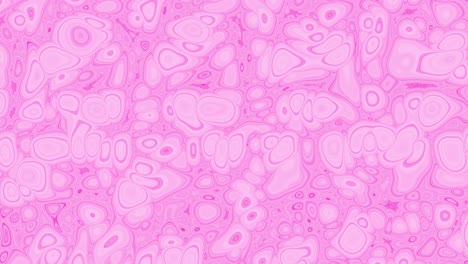pink and white abstract background with morphing round shapes. geometric footage with abstract ripple effect. motion design pattern, seamless loop animation.