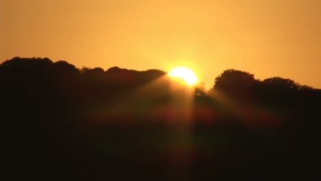 sunset timelapse