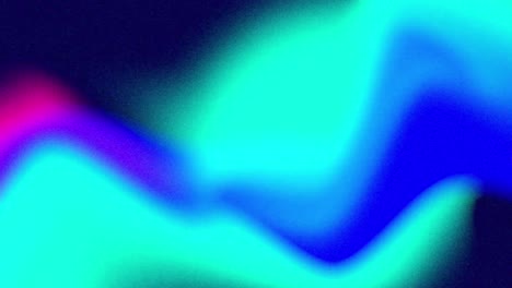 Animation-of-smooth-vibrant-blue-and-pink-waves-flowing-on-seamless-loop