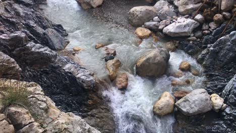 antalya-turkey, kuzdere valley and cut strait koprulu canyon water flow