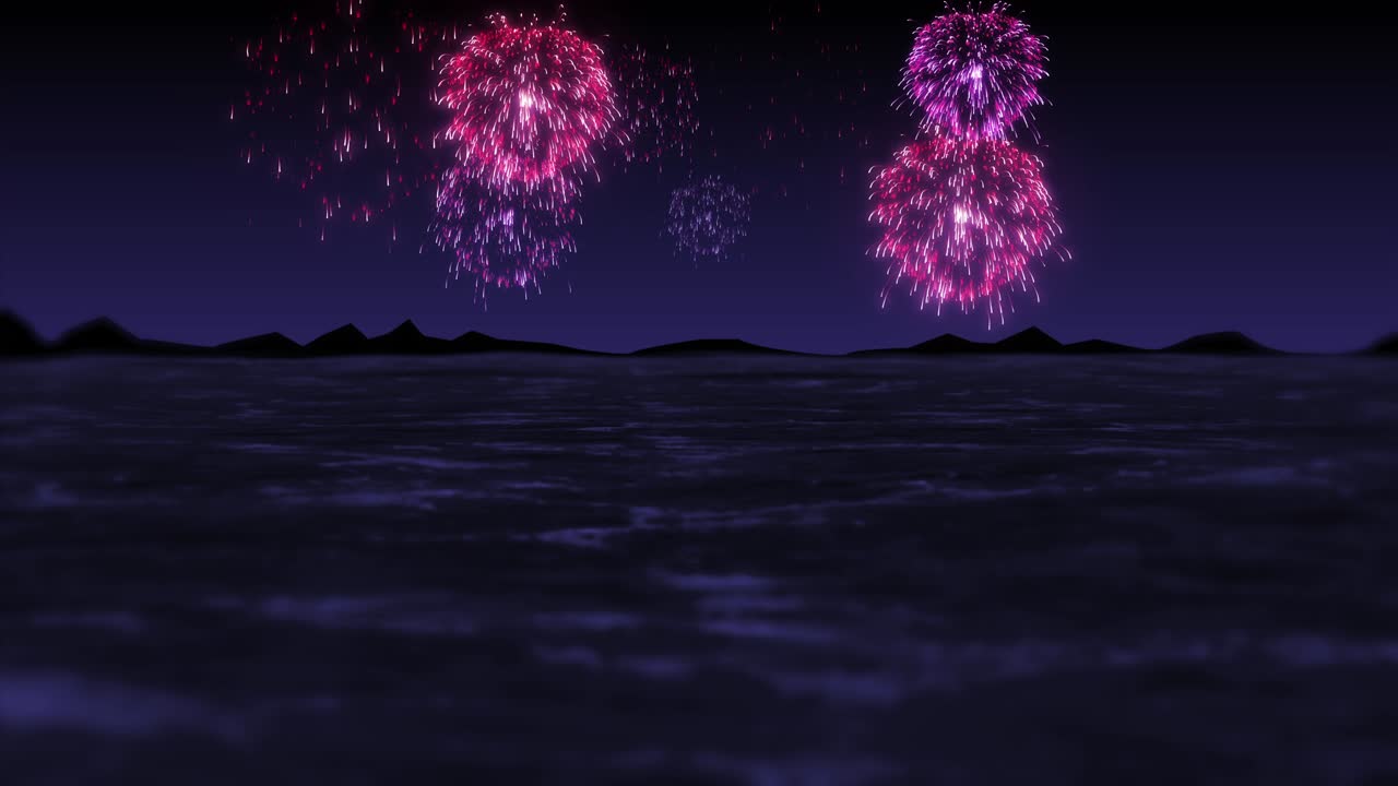 심장 입자 화재 작업 효과 애니메이션