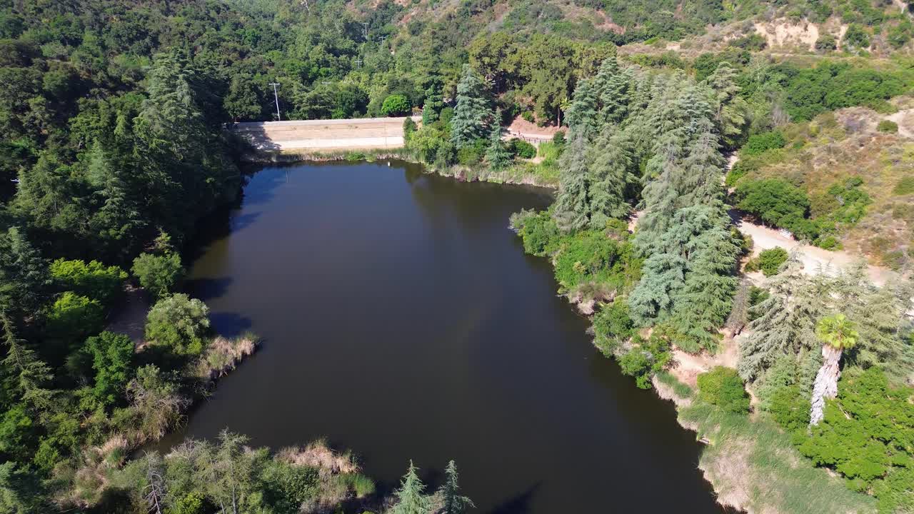 parque del cañón de franklin, los ángeles, avión no tripulado