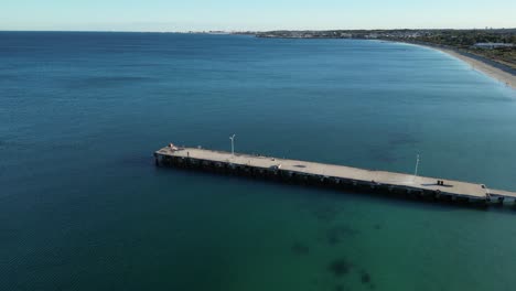 Birds-eye-view-over-woodman-point-beach-near-Perth-in-western-Australia