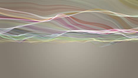 animación fantástica con objeto de onda de partículas en cámara lenta y espacio para texto, 4096x2304 bucle 4k