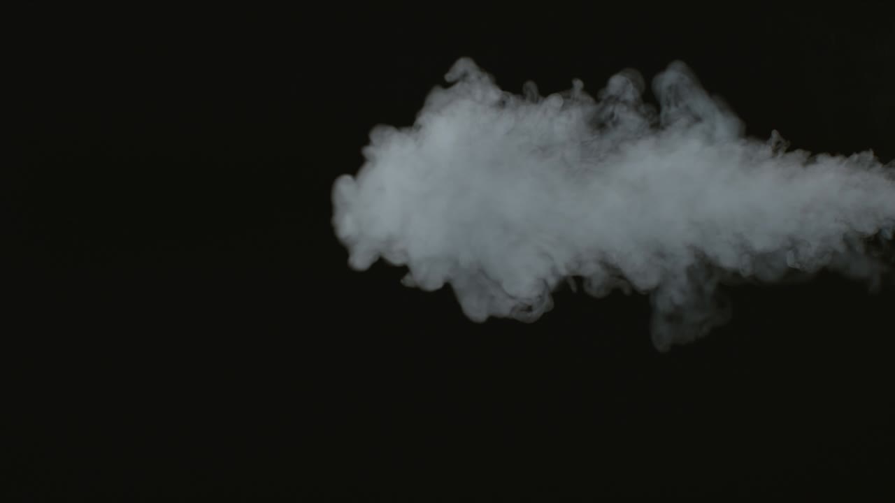 Smoke in slow motion