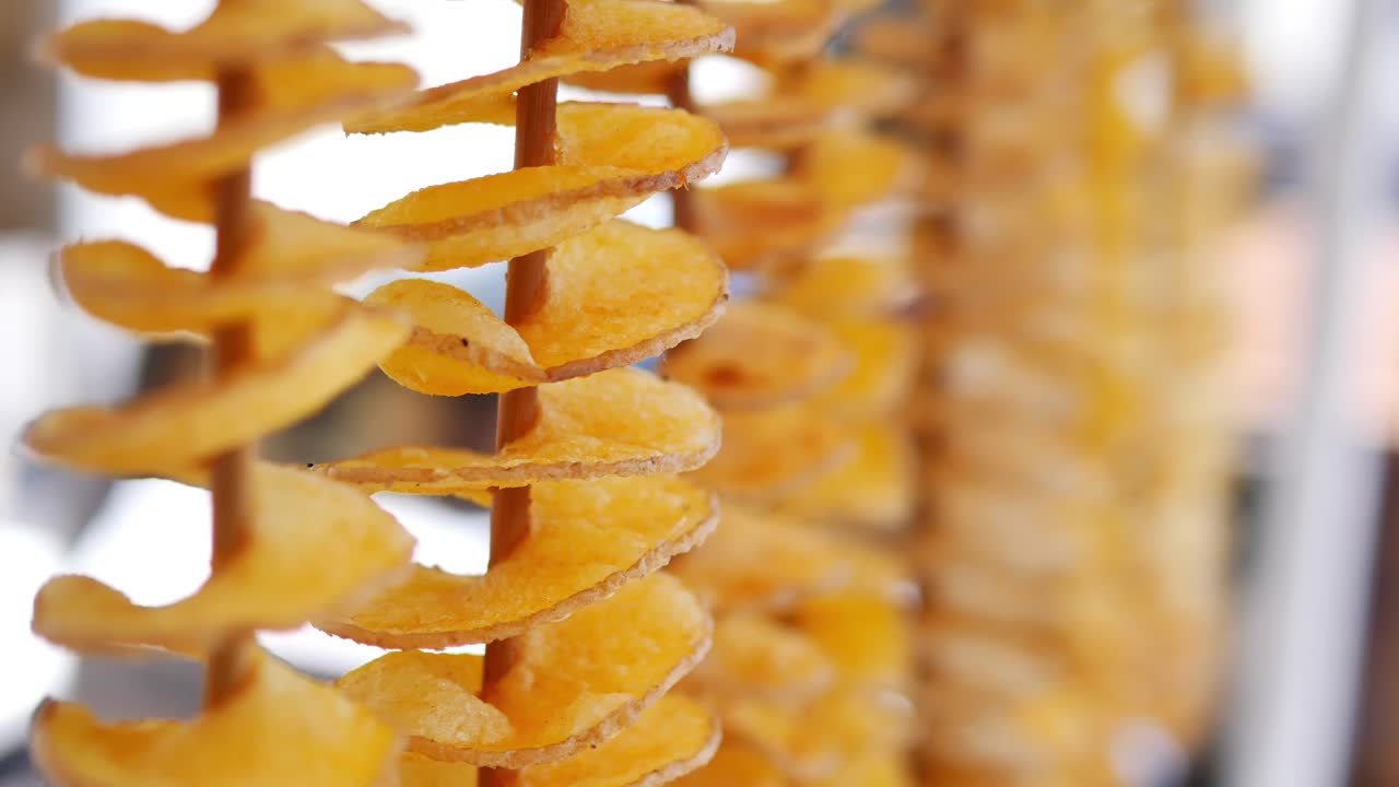 Spiral Potato Snack