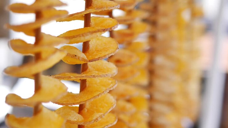 Spiral Potato Snack