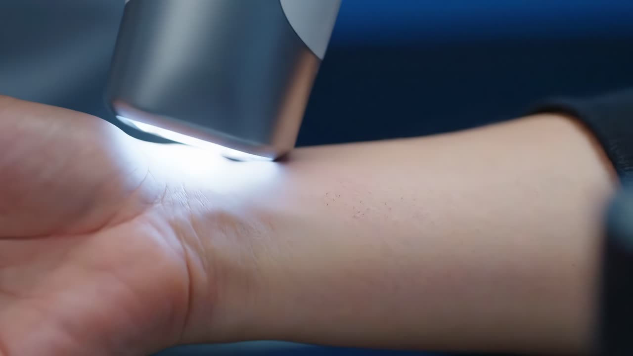 Dermoscopy examination of the skin