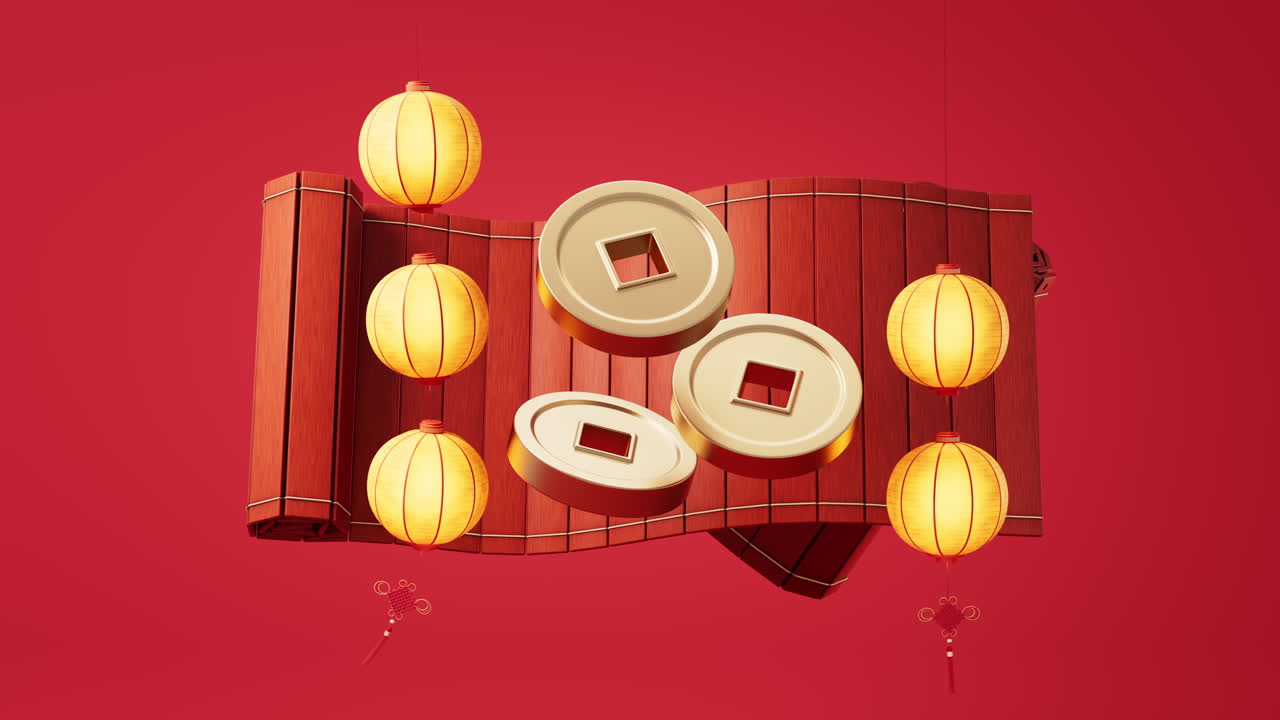 monedas al estilo de dibujos animados en 3d, renderización en 3d.