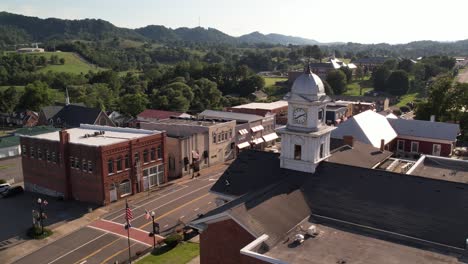 aerial-orbit-of-courthouse-in-lebanon-virginia