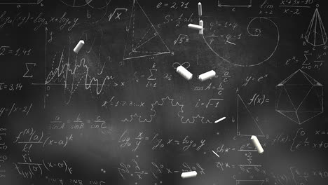 Closeup-mathematical-formula-and-elements-on-blackboard-8