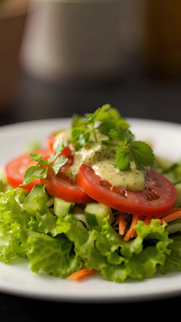 Ensalada saludable 4K