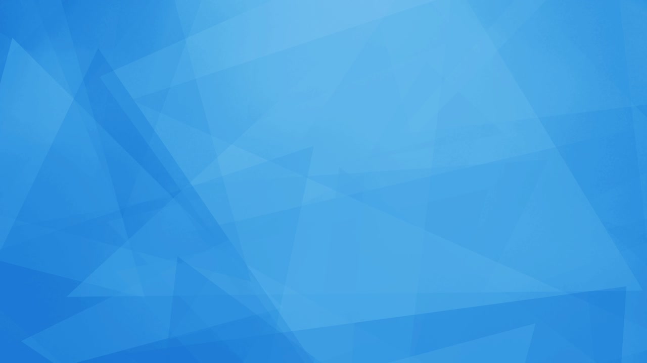 animación futurista de triángulos en movimiento y giratorios - fondo futurista azul abstracto