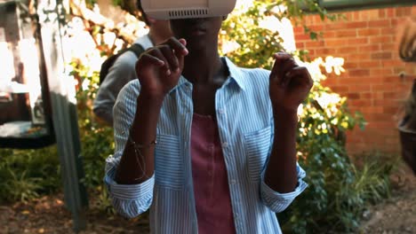 estudiante con auriculares de vitalidad