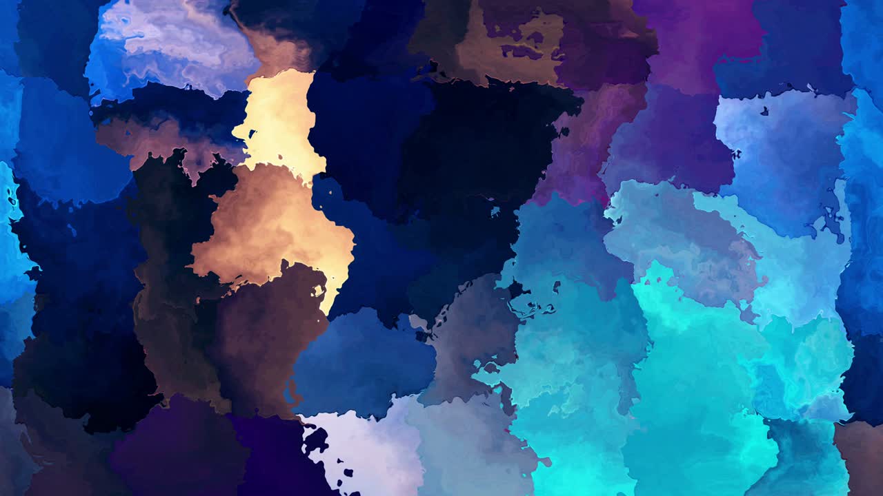 Abstract Colorful Paint Background Loop