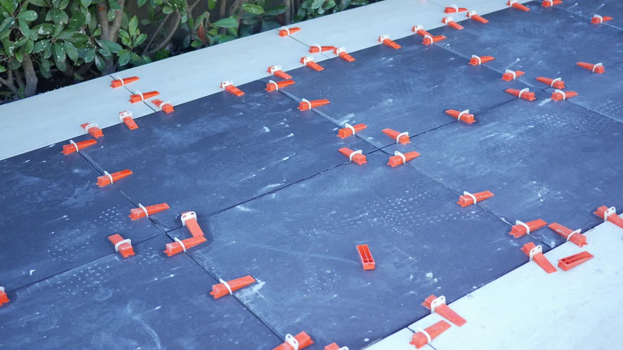 Tile Installation with Spacers