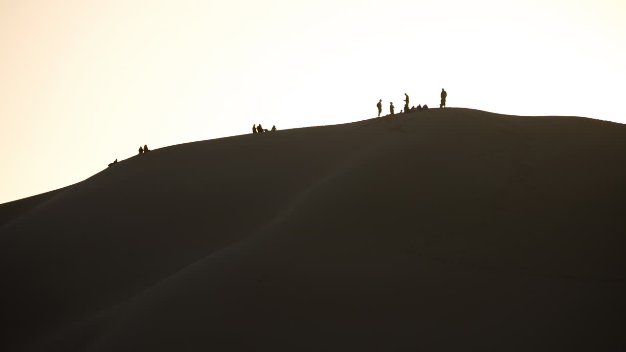 모로코의 사하라 사막에 있는 메르조가