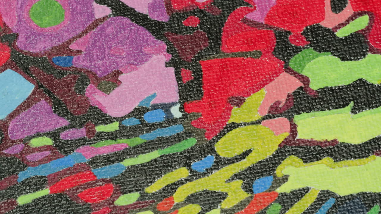 Abstract Colorful Painting