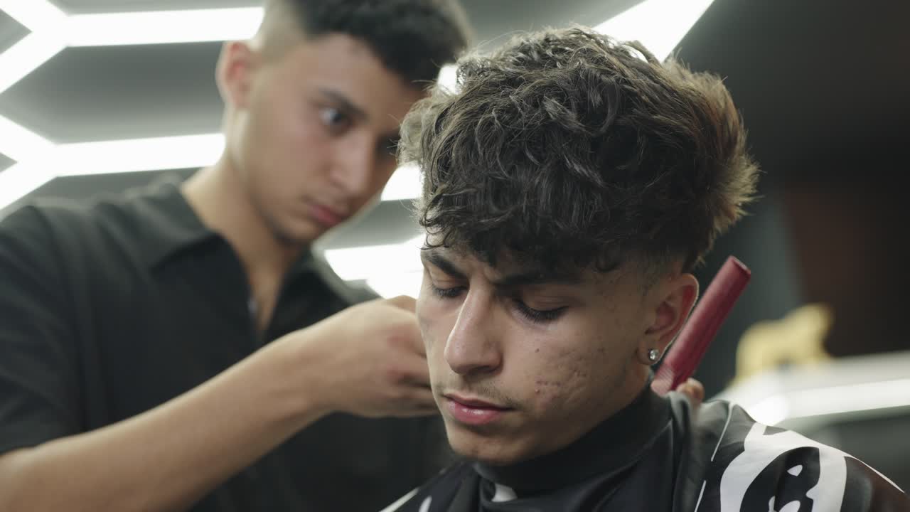 Haircut at the Barbershop