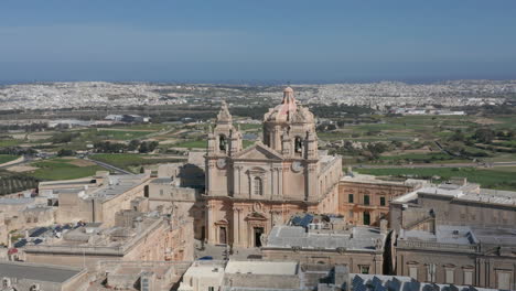 aerial shot of st