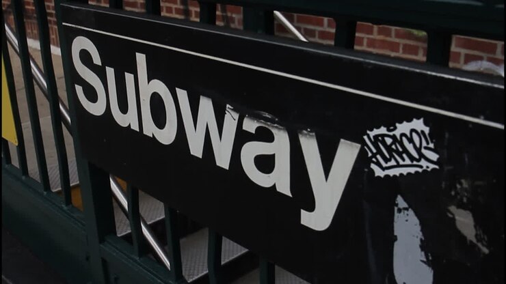 Subway Station Sign