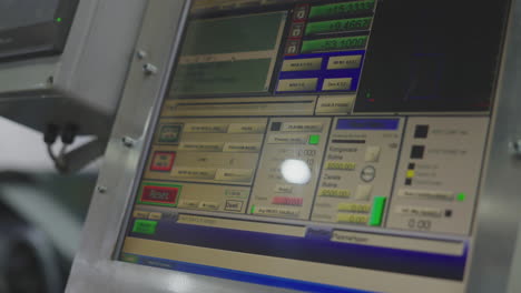 funcionamiento del panel de la máquina cnc