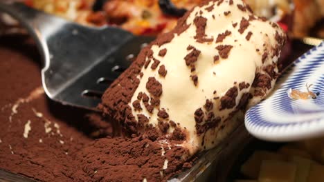 el postre de tiramisu