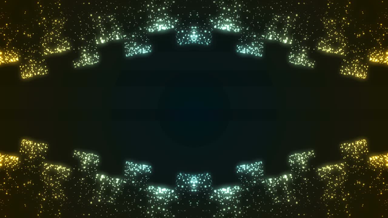 추상적인 반이는 입자 배경 루프