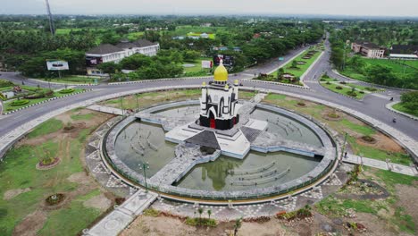 el punto de referencia de la isla de lombok, el icono de lombok