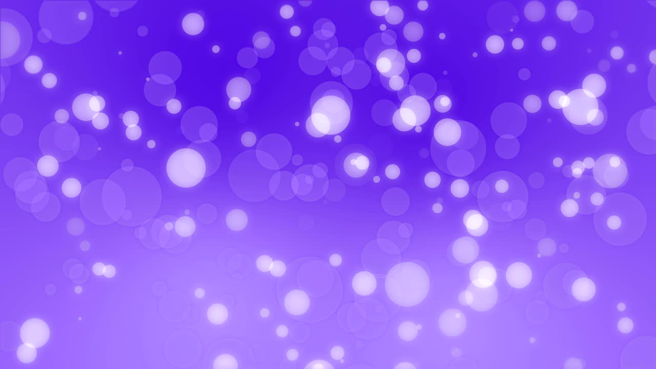 fondo de burbujas animadas púrpura