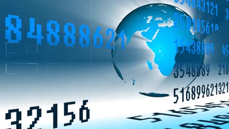 animación del mercado de valores en todo el mundo