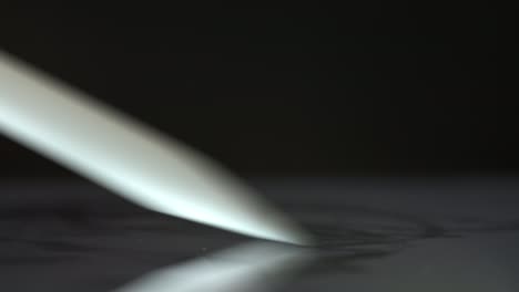 white digital pen designed for touch screen of tablet macro