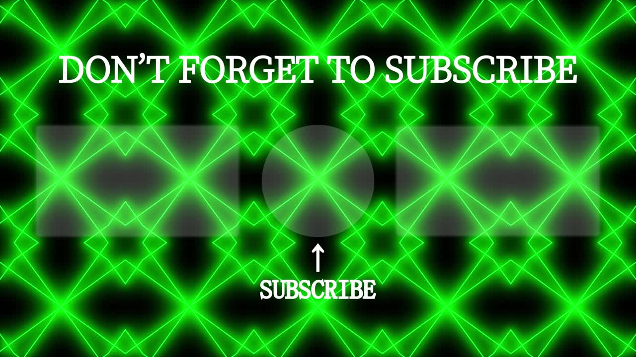 기하학적 패턴 검은 배경 엔드 카드 모션 그래픽