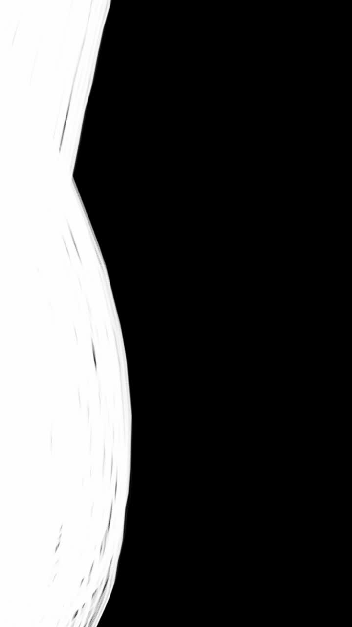 Abstract White Brush Stroke Wipe Transition