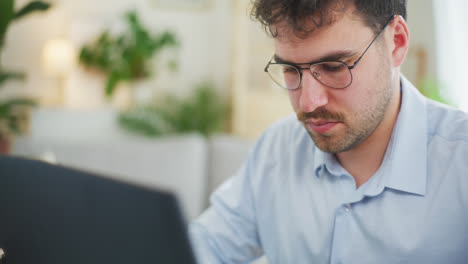 portrait of confident computer programmer