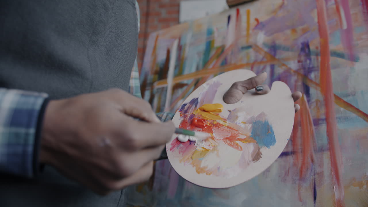 예술가 그림 추상 예술