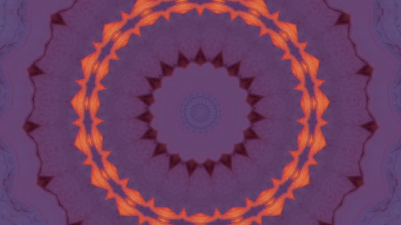 Sfondo astratto 4K. Loop dinamico e fantasioso in movimento. Caleidoscopio