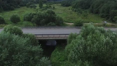 country road bridge over a river