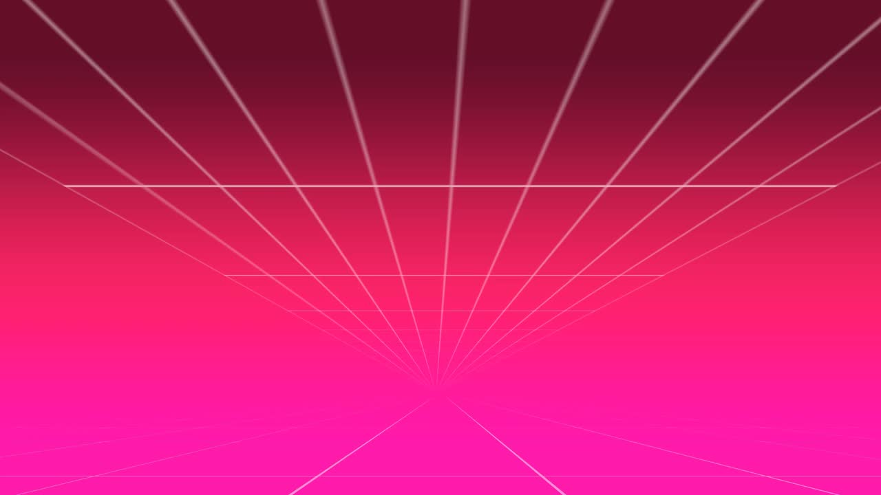 분홍색 배경에 움직이는 그리드 선 4k