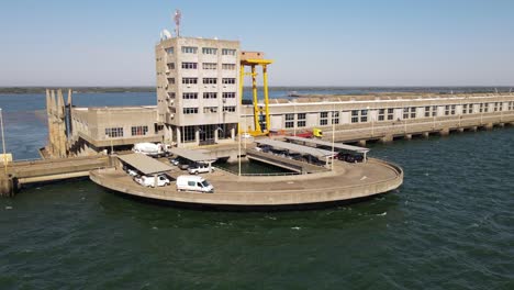 yacyretá hydroelectric plant in corrientes, argentina