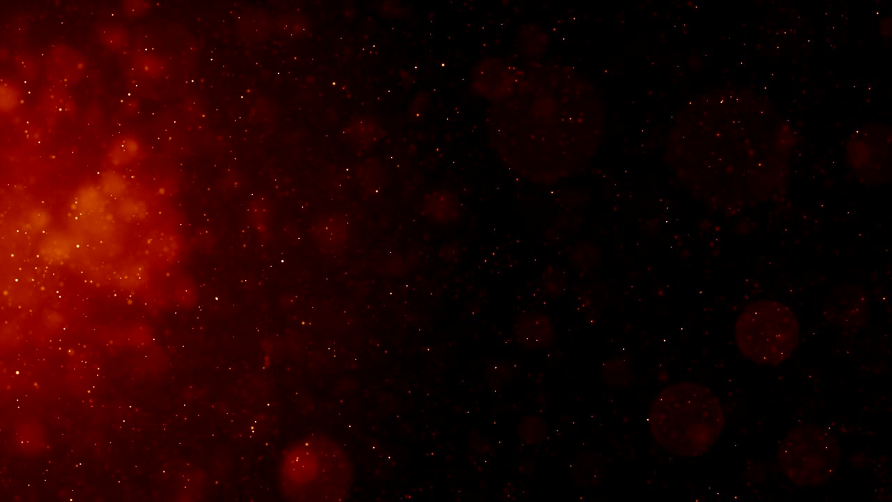 입자 먼지 추상적인 빛 보케 모션 제목 영화적 배경 루프