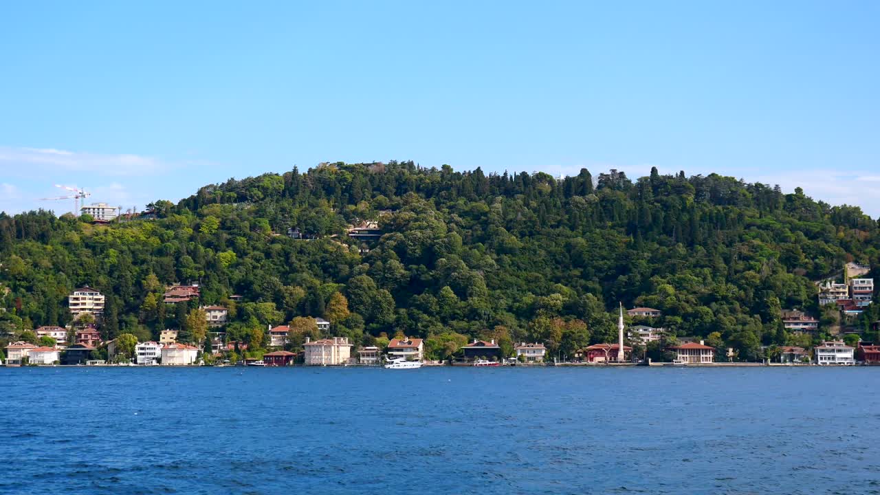 el horizonte del bósforo de estambul