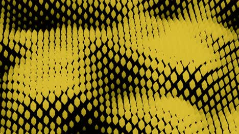 fondo de patrón geométrico abstracto amarillo y negro