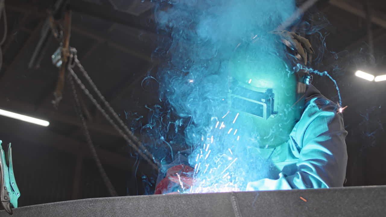 Welder at Work