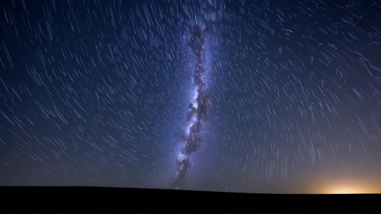 Star Trails and Milky Way